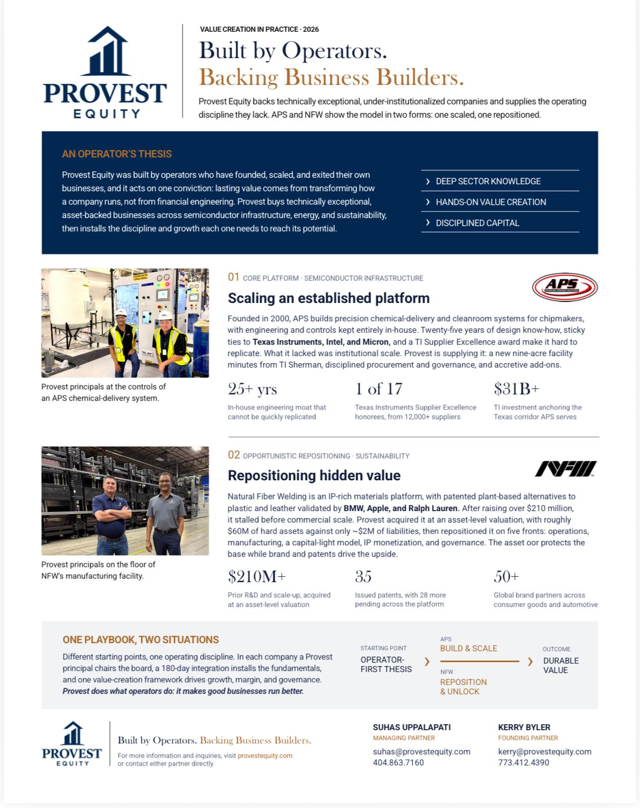 Provest Equality